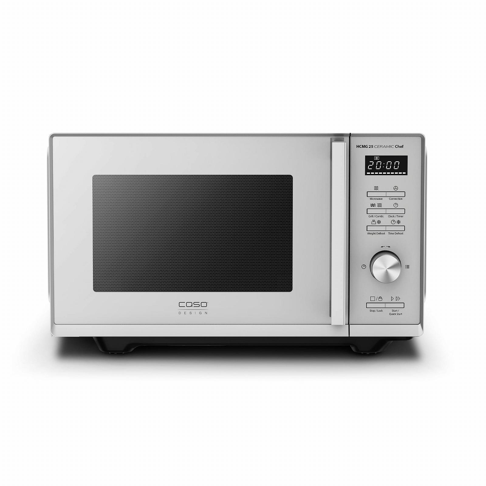 Мікрохвильова піч Caso 3355 HCMG 25 Ceramic Chef 25 л 900 Вт, фото №1 Мікрохвильова піч Caso 3355 HCMG 25 Ceramic Chef 25 л 900 Вт, фото №1