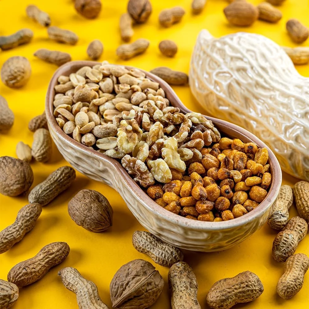 Миска Fisura Peanut для снеков, для арахиса 20 x 12 см, коричневая, фото №7