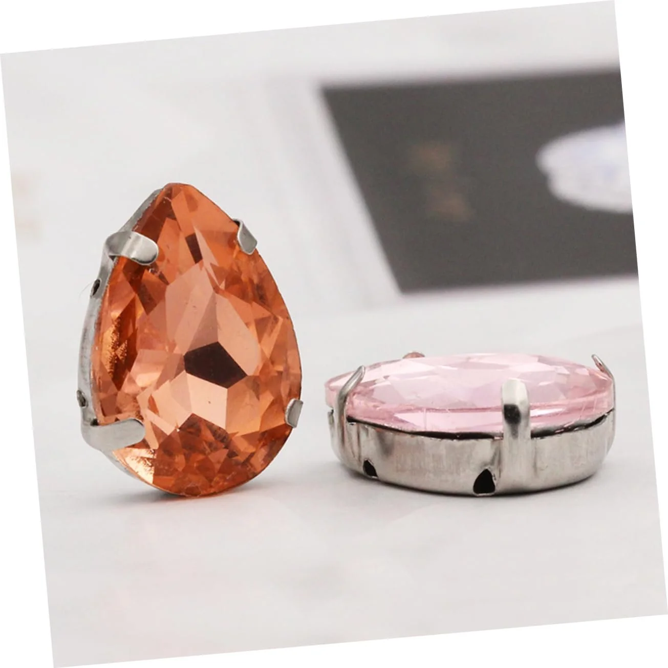 Стрази Крапля Водоспаду 150 шт. Різні Кольори, фото №7