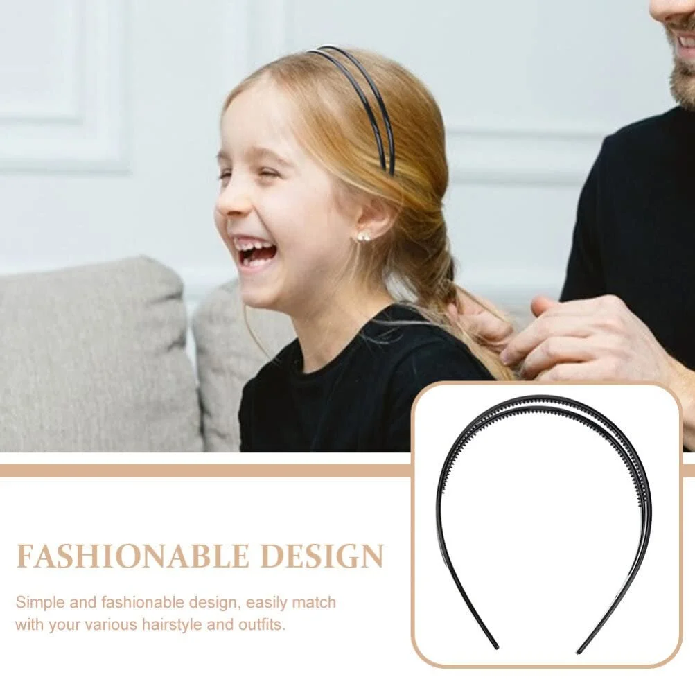 Обруч Двойной ряд KALLORY Пластиковый, фото №8