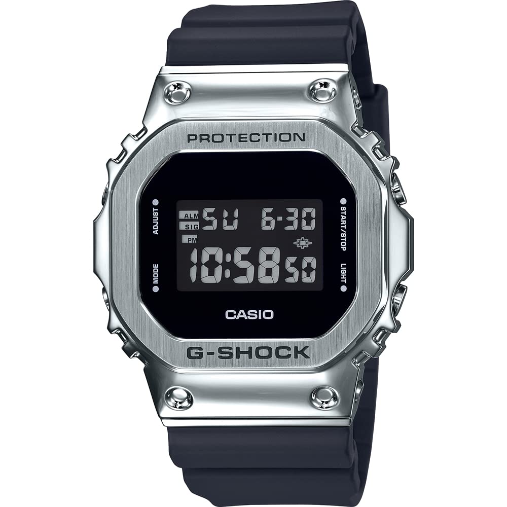 Годинник Casio GM-5600-1ER Чорний Ремінець, фото №1