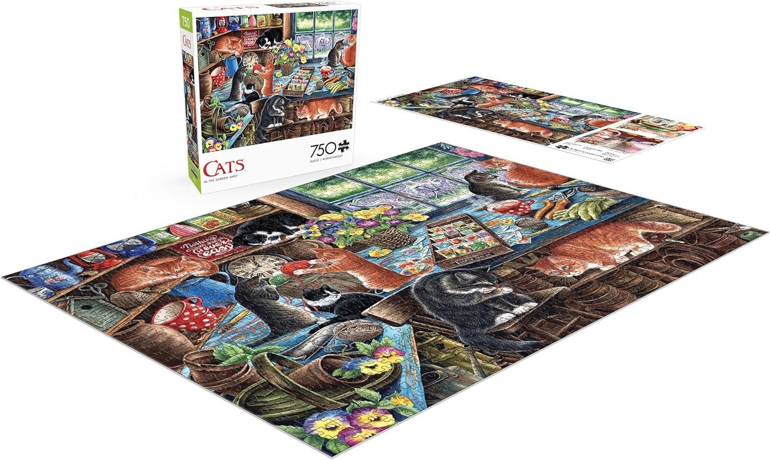 Пазл Buffalo Games In The Garden Shed 750 элементов 24x18 дюймов, фото №4