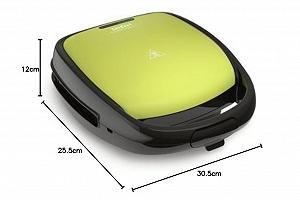 Вафельница TEFAL Colormania SW341312 700 Вт Зеленый synthetic.ua - Фото 1