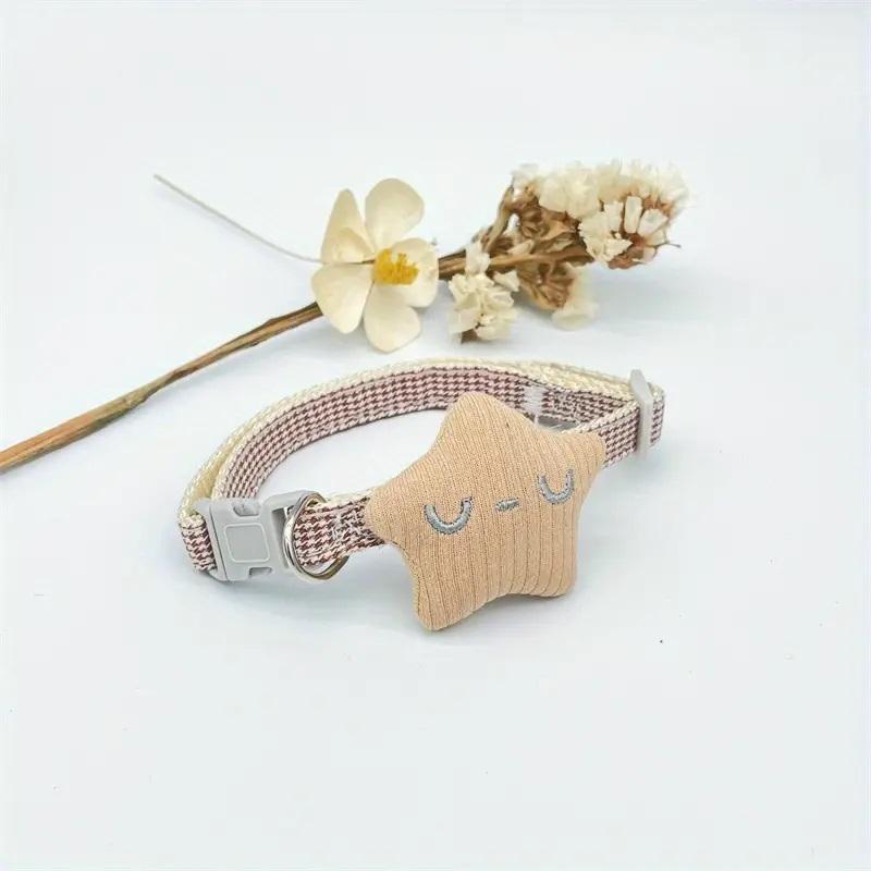 Ошейник Star Pet для собак малых пород и кошек коричневый 72773993, фото №1