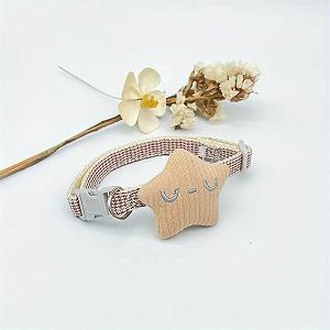 Ошейник Star Pet для собак малых пород и кошек коричневый 72773993 - Фото 1