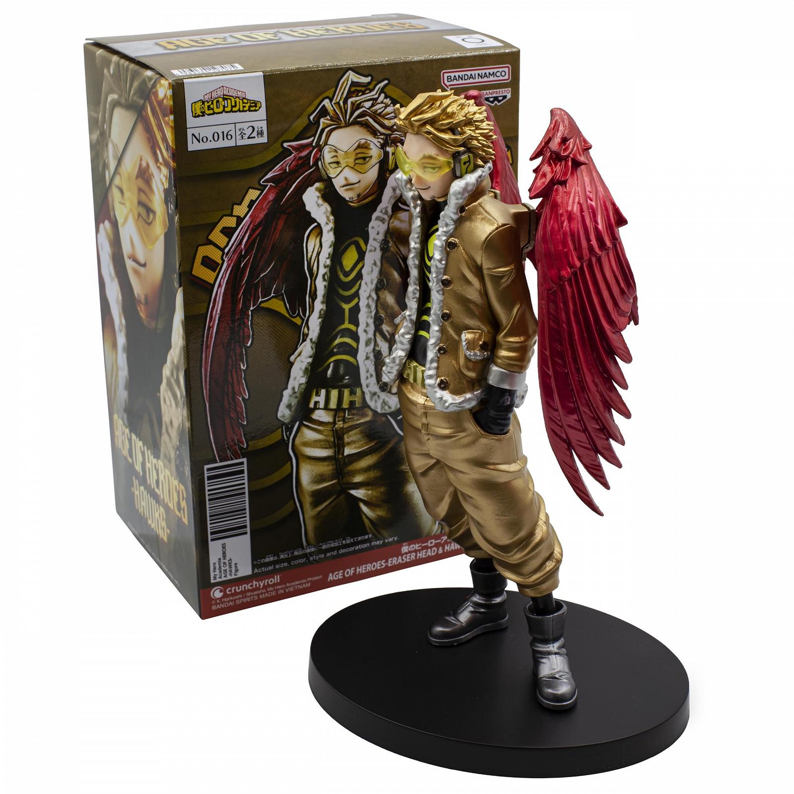 Фігурка Banpresto Моя геройська академія Hawks Серія Age of Heroes 17 см, фото №7