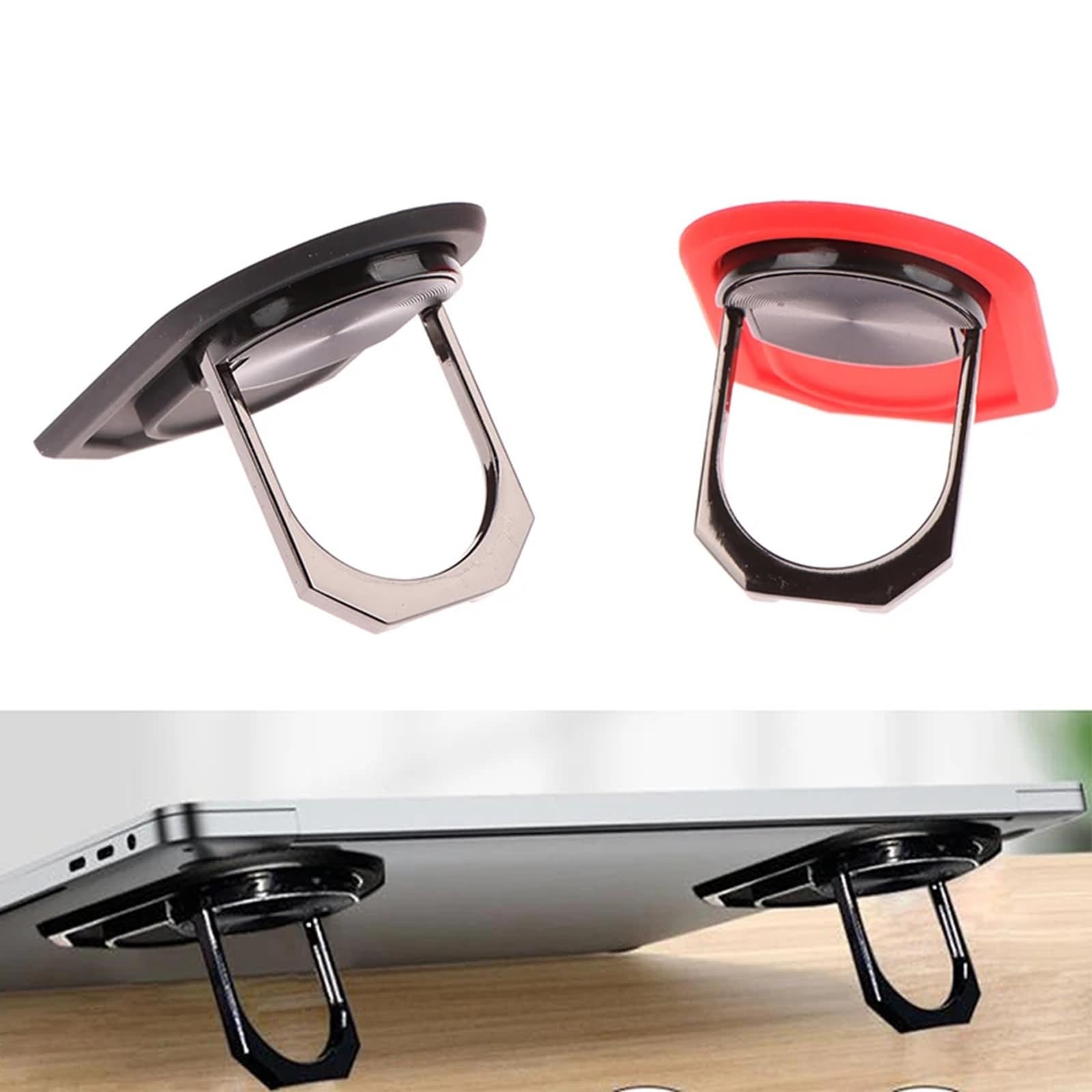 Підставка для ноутбука складана для ноутбуків 13-17 дюймів (33-43 см) з легкого сплаву з тепловідведенням, фото №5