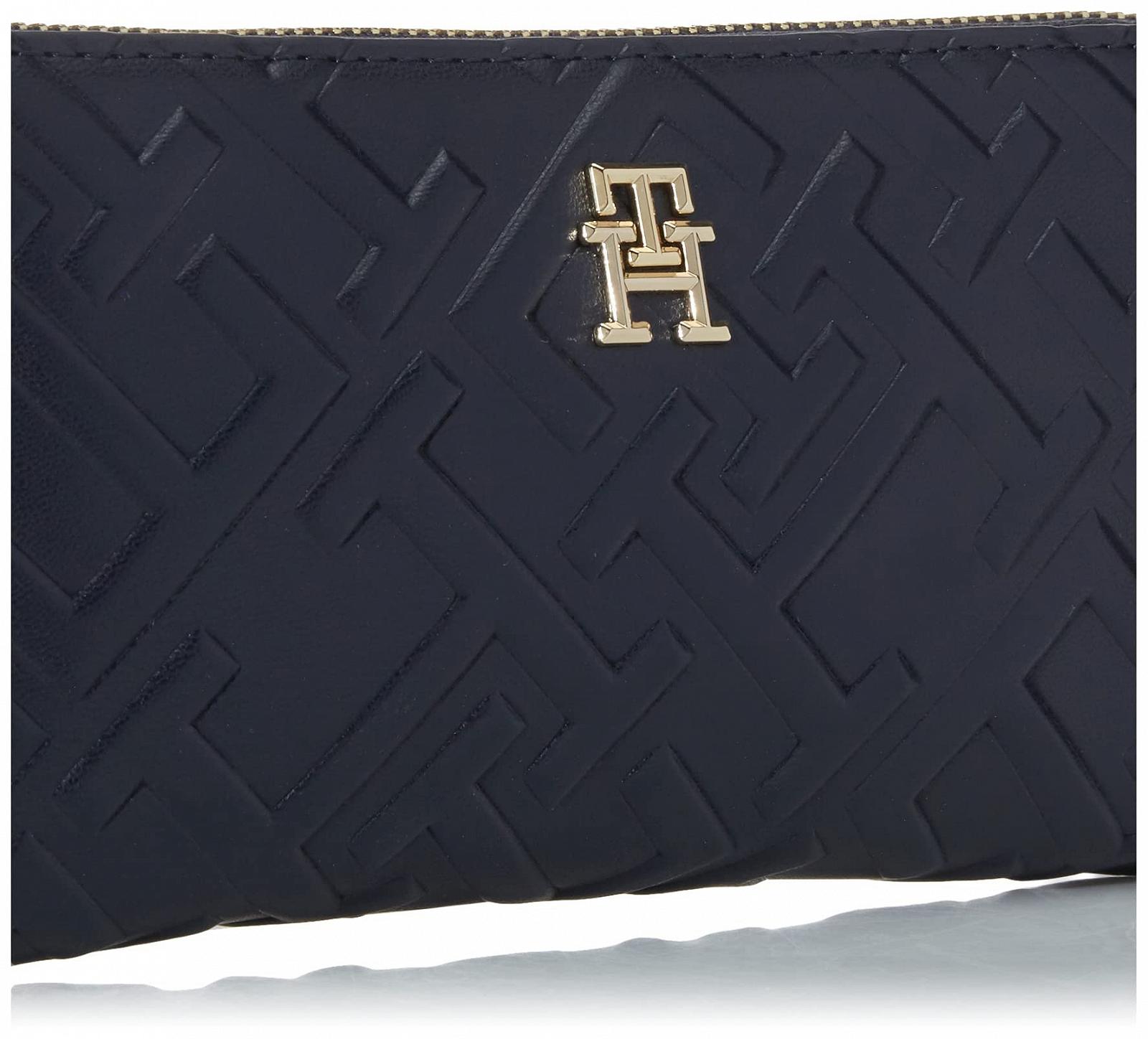 Кошелек Tommy Hilfiger Iconic Tommy LRG ZA Mono AW0AW14343 Space Blue, Space Blue, фото №3