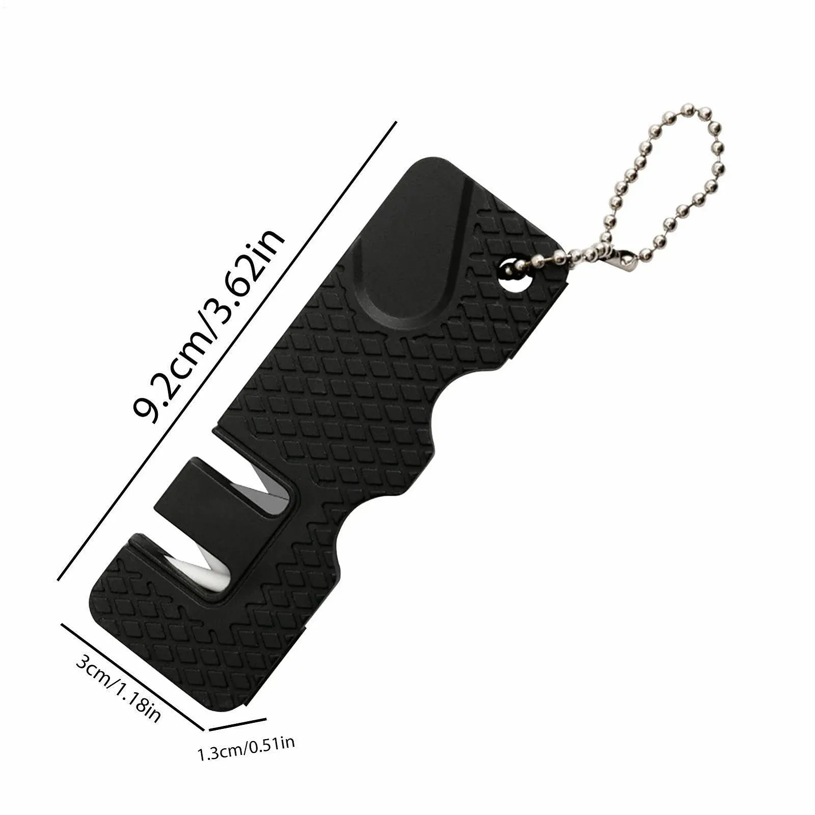 Ручная точилка для ножей карманная с цепочкой, фото №7