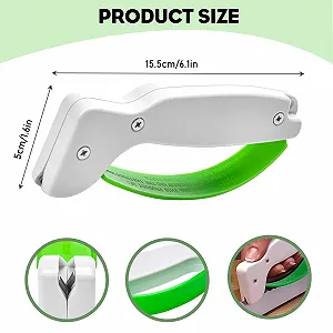 Точилка для ножів SAITUO 2 Ручна для садових інструментів та газонокосарок Портативна з ергономічною ручкою synthetic.ua - Фото 1