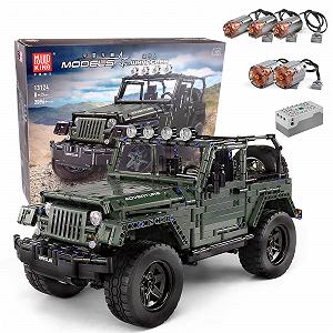 Набор Mould King Technik 13124 Внедорожник 1:8 Зеленый - Фото 1