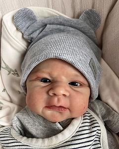 Кукла Anano Reborn Lifelike Baby Dolls Мальчик Силикон Полное тело Открытые глаза 18 дюймов Реалистичная кукла новорожденного для младенцев с венами synthetic.ua - Фото 1