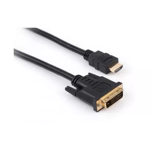 Кабель мультимедийный HDMI to DVI 24+1 3.0m Vinga VCPHDMIDVI3, фото №1