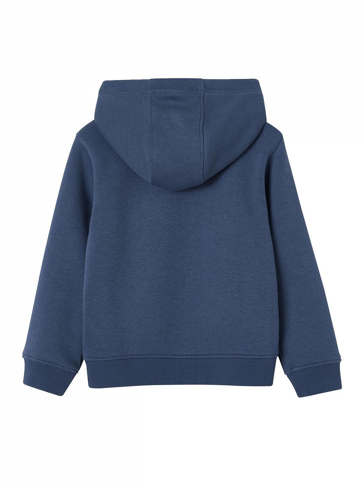 Толстовка с капюшоном на молнии для мальчиков Vertbaudet Basic, фото №2