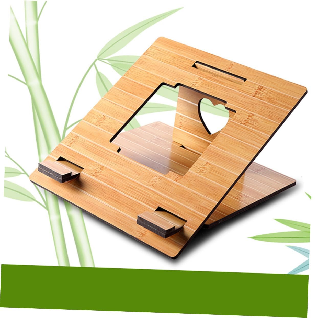 Подставка для ноутбука деревянная портативная, фото №6