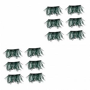 Ресниці Колекція Екстравагантність 6 пар Кольорові Пір'яні - Фото 1