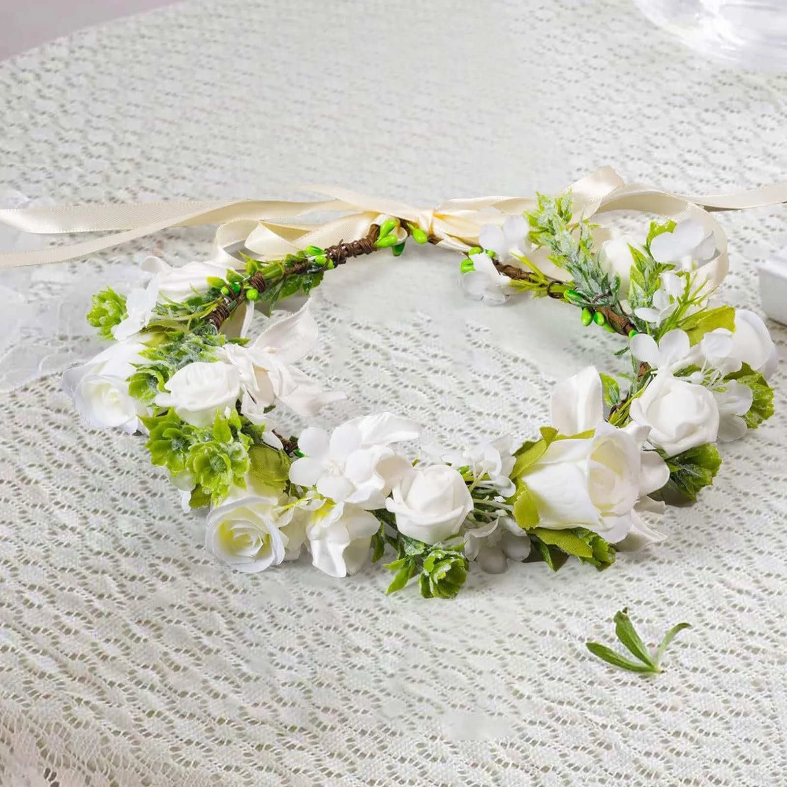 Вінок Штучні квіти, фото №6