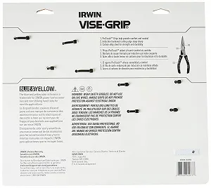 Набор плоскогубцев IRWIN: длинногубцы, со скользящим шарниром, разводной ключ и клещи с канавкой, 4 шт (2078705) synthetic.ua - Фото 1