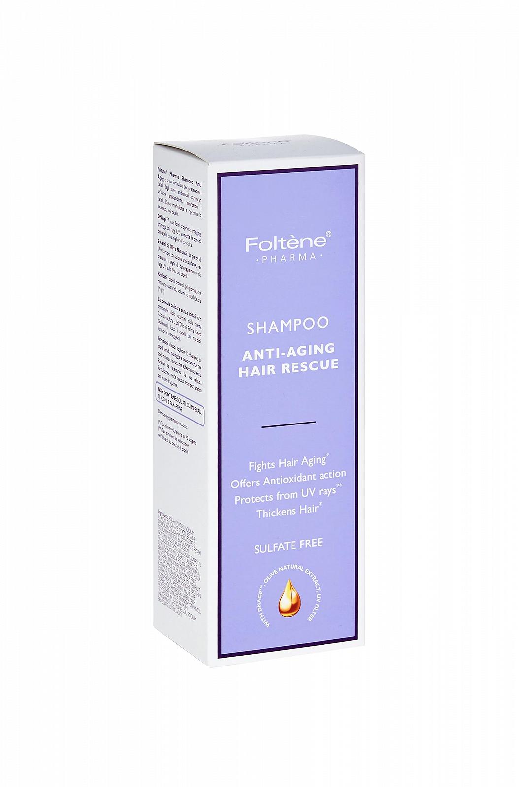 Шампунь Foltene Pharma Anti-Ageing Hair Rescue 200 мл, фото №4 Шампунь Foltene Pharma Anti-Ageing Hair Rescue 200 мл, фото №4