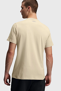 Футболка UA GL FOUNDATION UPDATE SS 1382915-289 Under Armour Бежевий L synthetic.ua - Фото 1