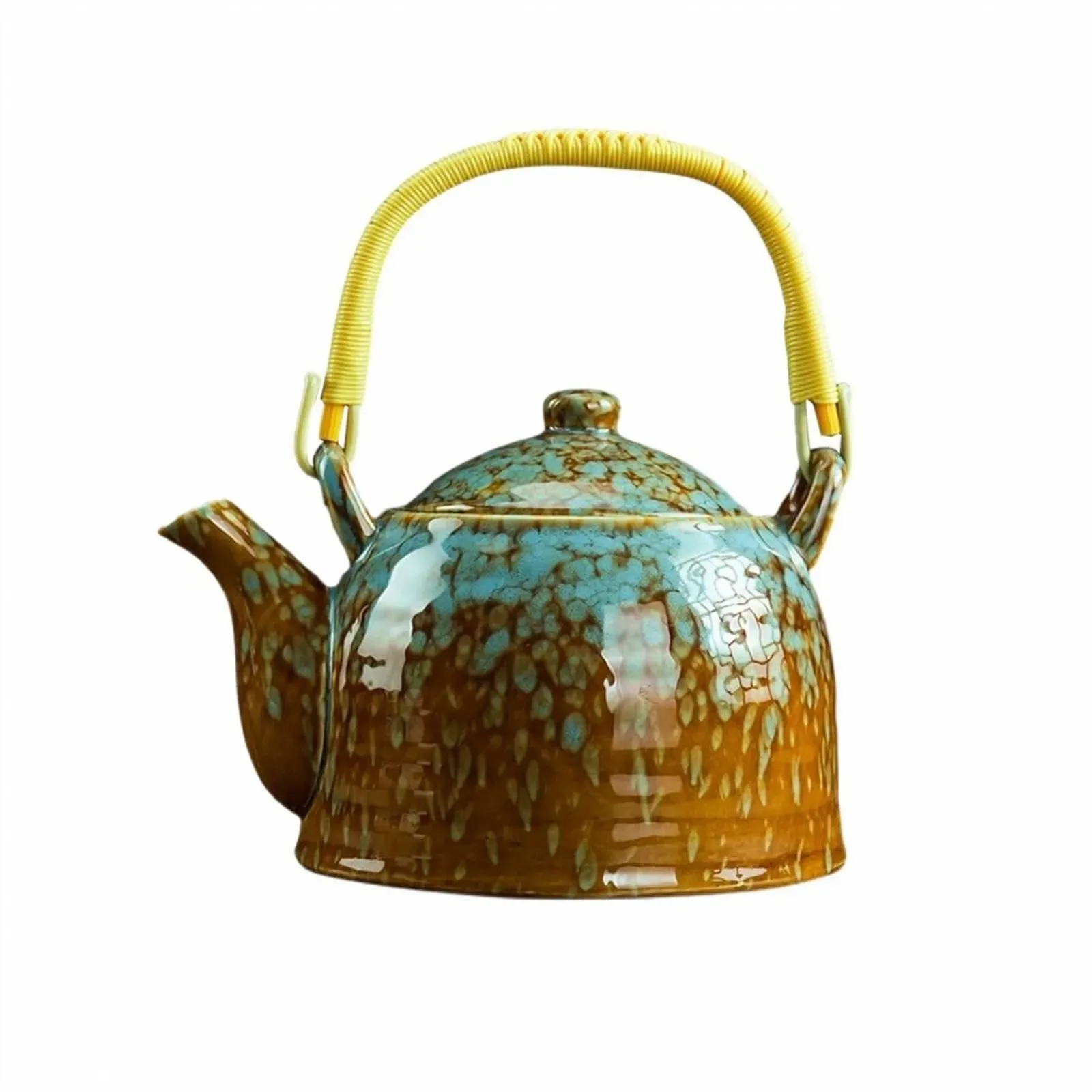 Чайник Керамический Чайный Набор Градиентный Цвет Celadon Чайник Бытовой Ретро Чайник Большой Емкости Ручка Чайник 900 мл, фото №1 Чайник Керамический Чайный Набор Градиентный Цвет Celadon Чайник Бытовой Ретро Чайник Большой Емкости Ручка Чайник 900 мл, фото №1
