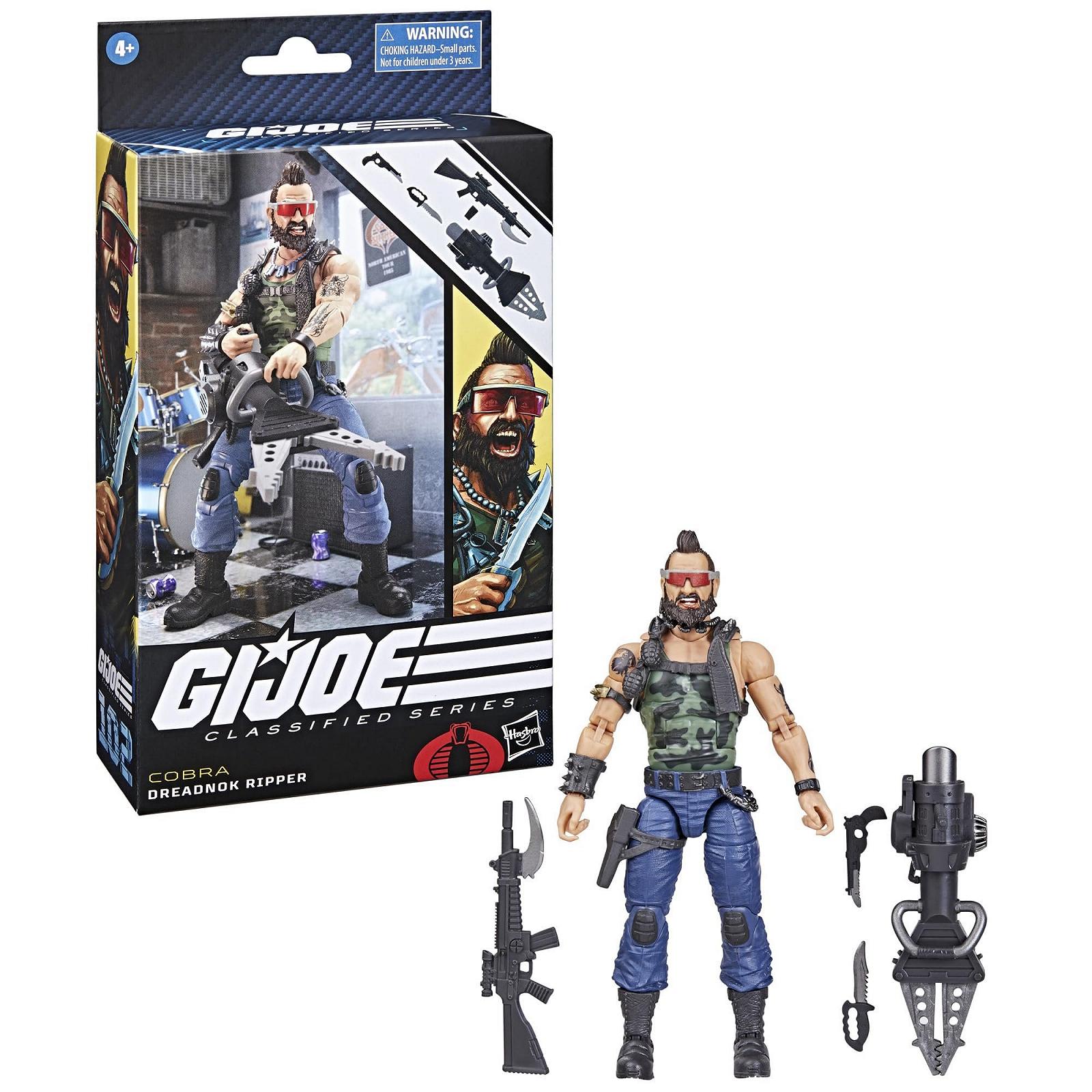 Фигурка G.I. Joe Classified Series Dreadnok Ripper, 102, 15 см, с 6 аксессуарами, фото №9