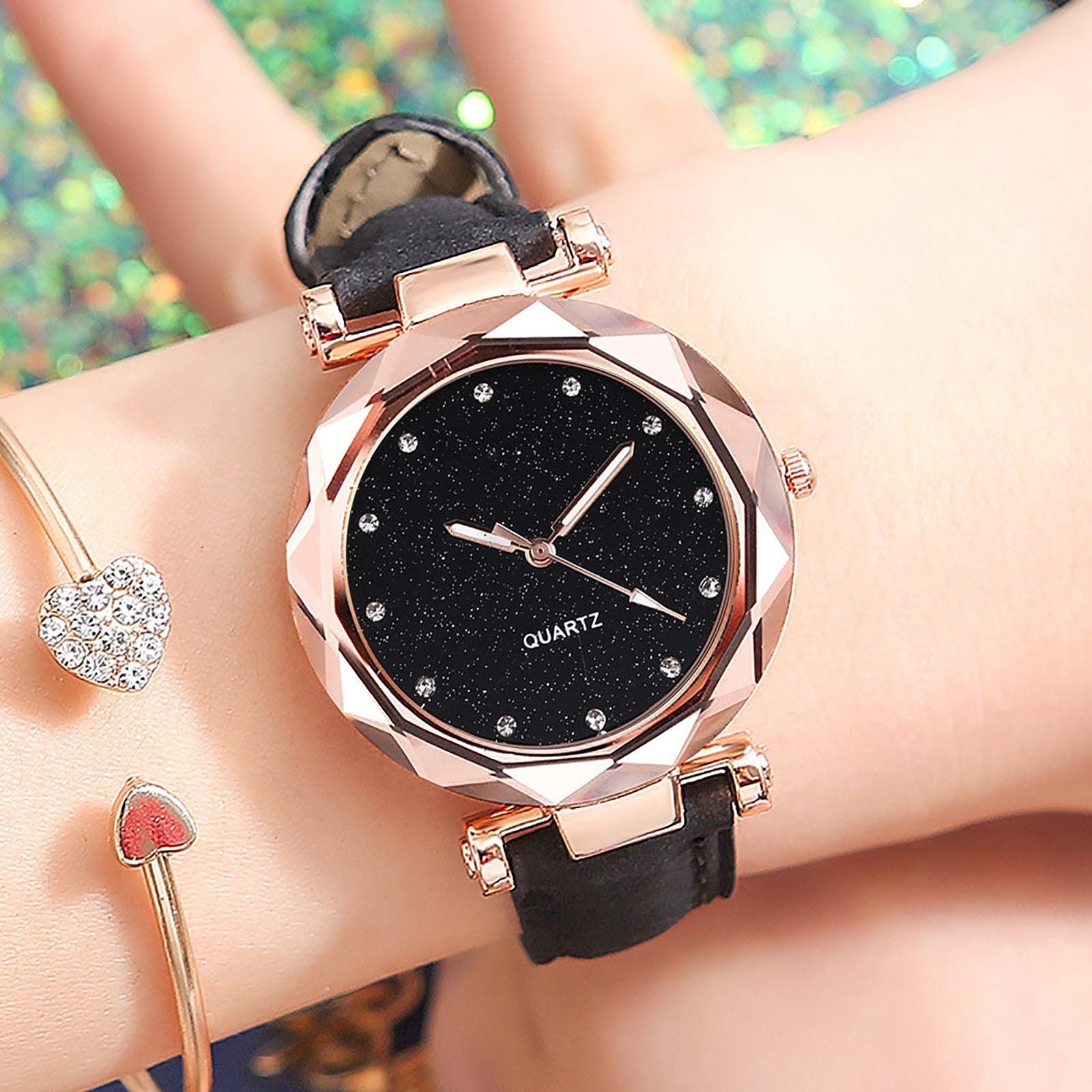 Женские часы Dashed Small Женские часы Belt Scale Dot с римскими цифрами, фото №6