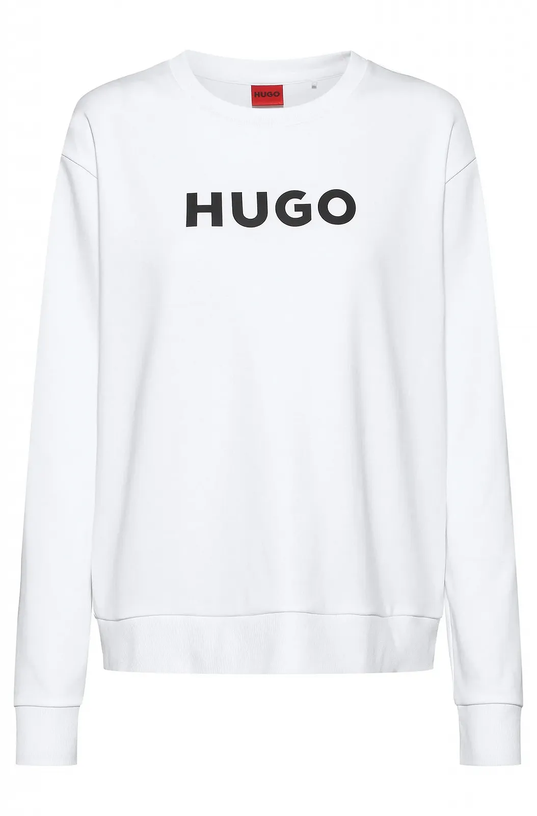 Жіночий Світшот HUGO The Sweater з контрастним кольоровим логотипом з бавовни, фото №2