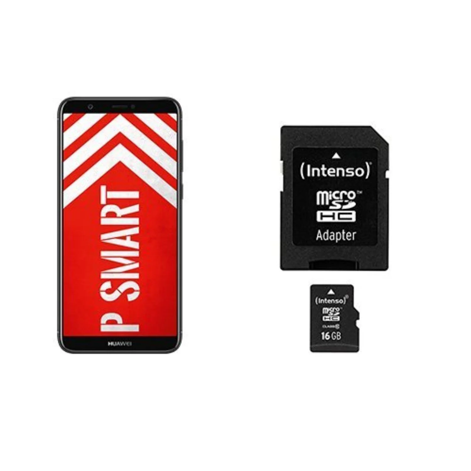 Смартфон HUAWEI P smart Bundle 16 GB Black, фото №3