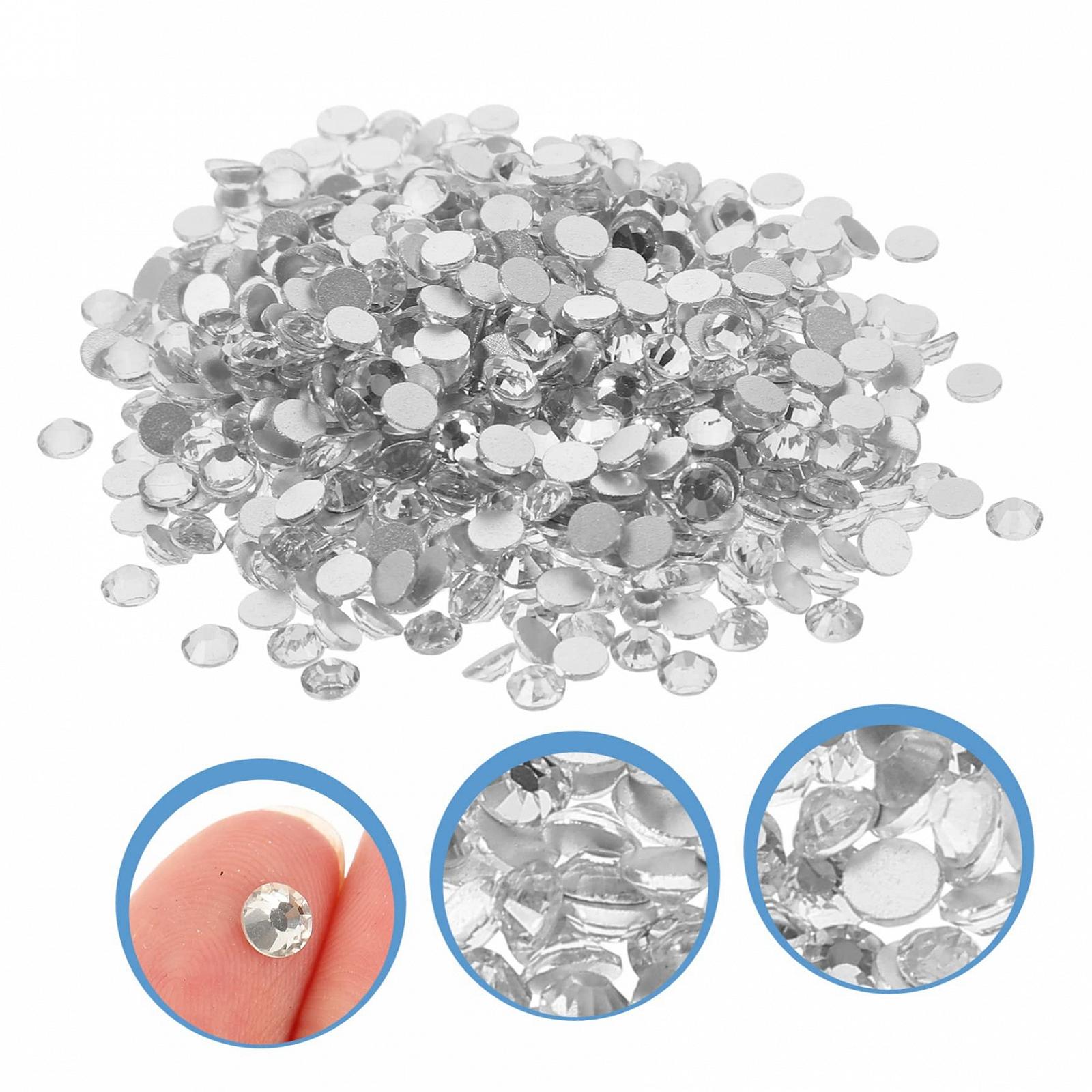 Стразы самоклеящиеся FRCOLOR 4320 шт. Прозрачные, фото №7