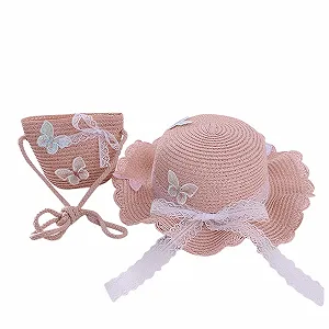 Панама с сумкой Детская UPF 50+ с широкими полями Cartoon - Фото 1