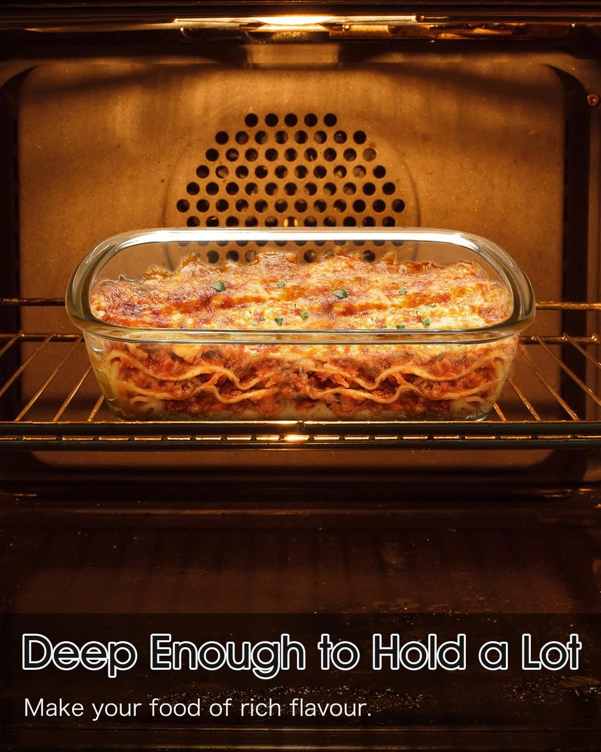 Форма для запекания NUTRIUPS Mini с крышкой 22 x 17 см 1.25 л Glass, фото №5