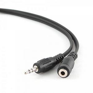 Кабель мультимедійний Jack 3.5mm M to F 2.0m Cablexpert (CCA-423-2M) - Фото 1