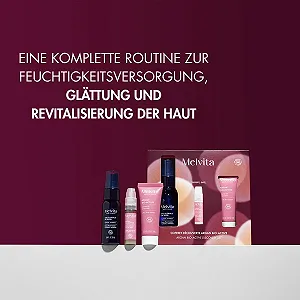 Набір Melvita Natural Anti-Aging: Комплексний догляд з трояндовою водою, зміцнюючою сироваткою та ліфтинг-кремом synthetic.ua - Фото 1