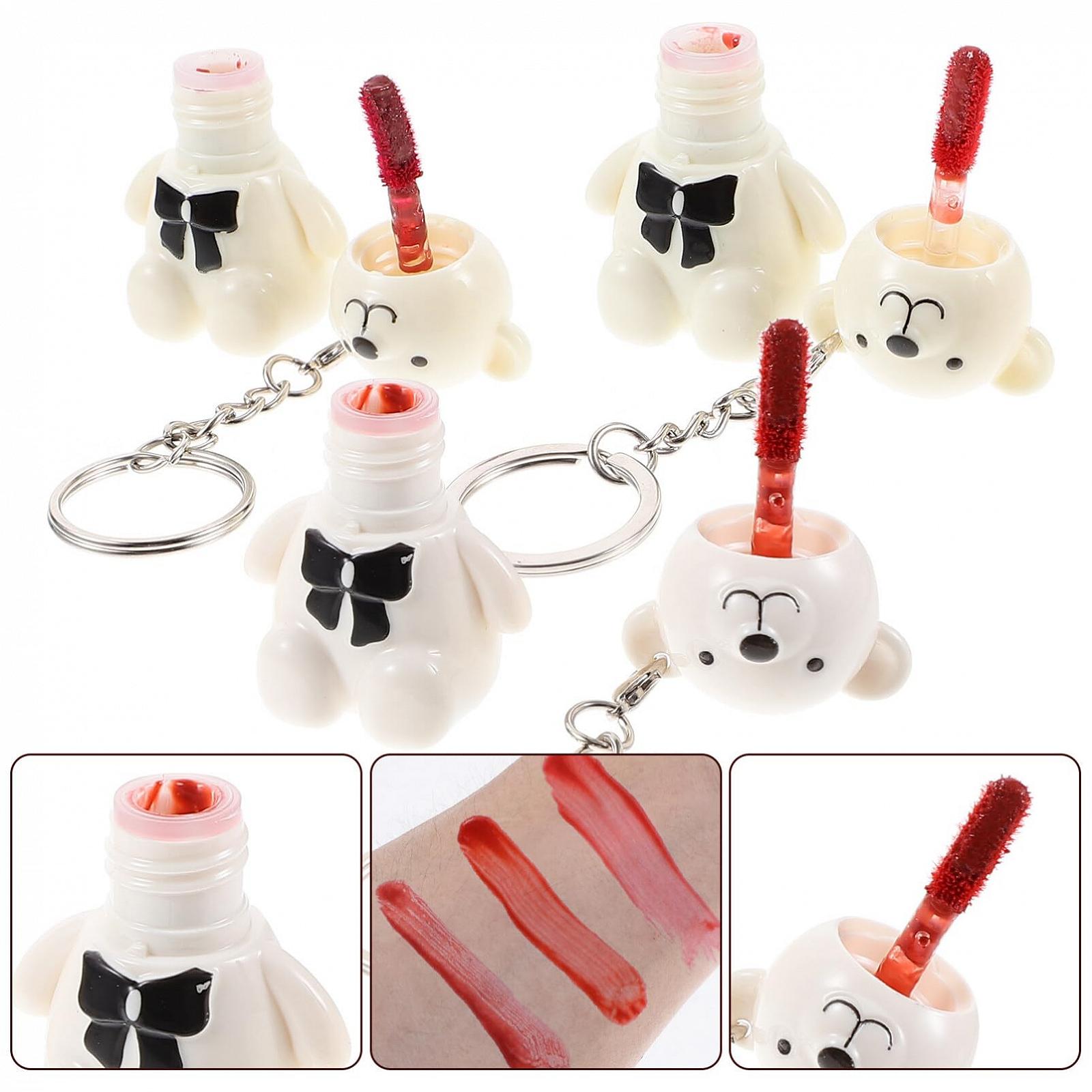 Блеск для губ Beaupretty Bear Lipsticks Key Ring, фото №3 Блеск для губ Beaupretty Bear Lipsticks Key Ring, фото №3