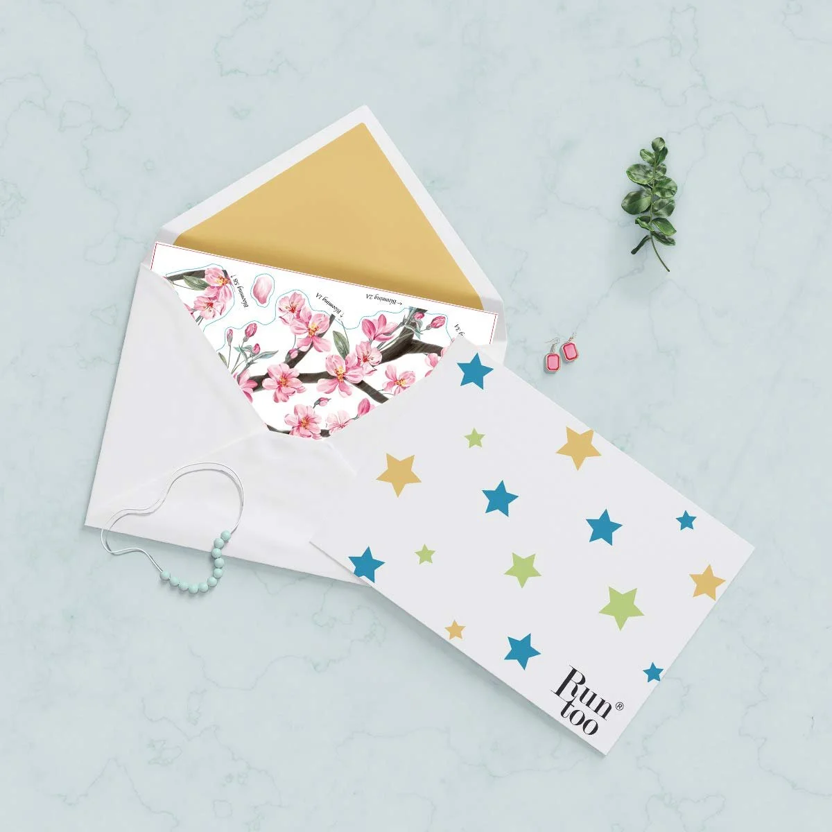 Наклейка на стіну Runtoo Cherry Blossom Квіти вишневого цвіту, фото №5