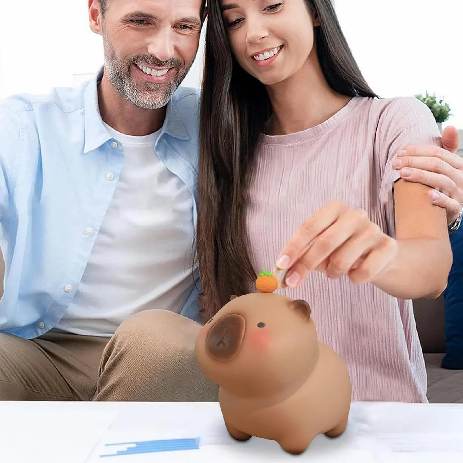 Скарбничка Капібара Небитка PVC Мультяшна, фото №7