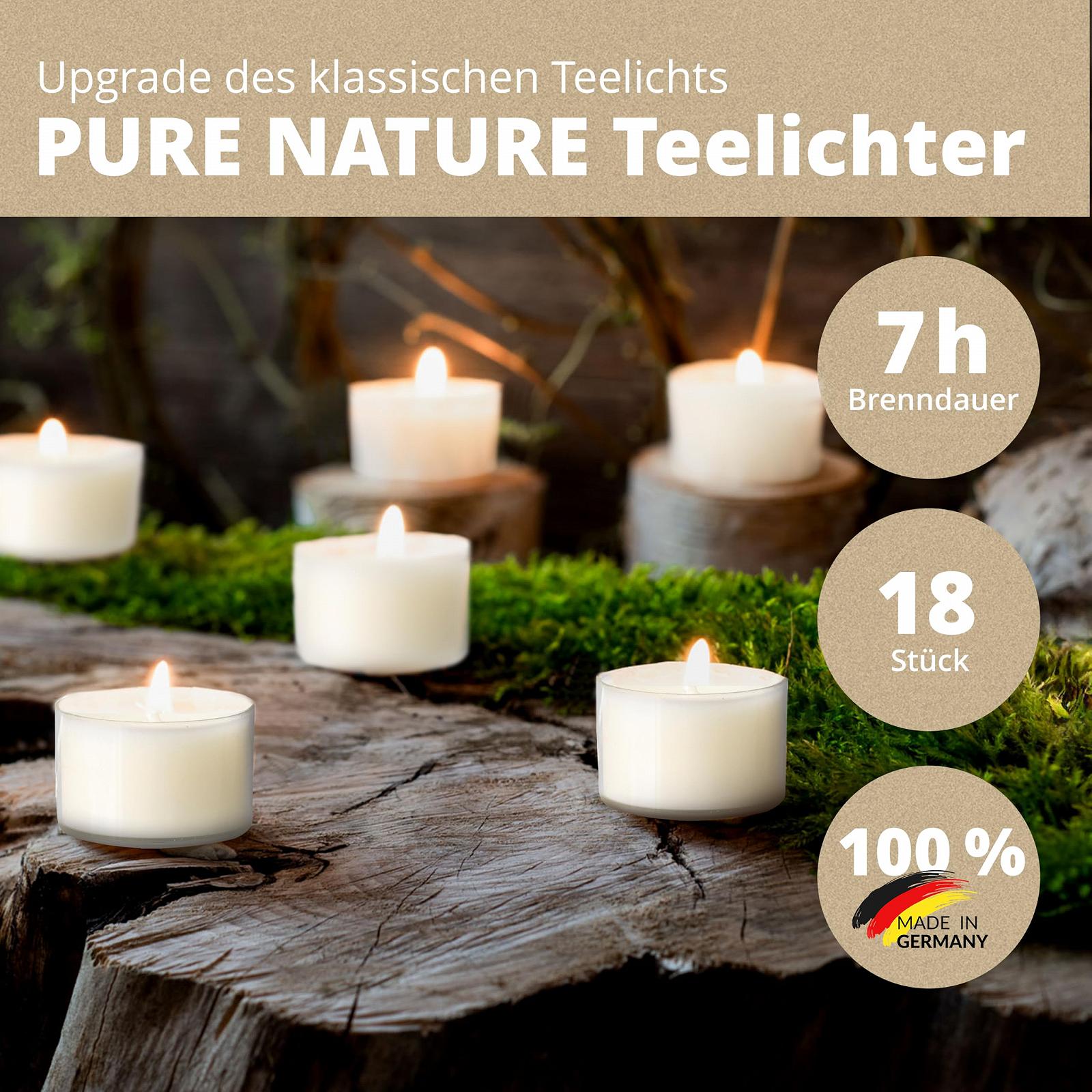 Свечи MiCasa SuCasa Tea Lights Набор 18 свечей 7-часовое время горения 100% переработанные чашки Веганский, фото №2 Свечи MiCasa SuCasa Tea Lights Набор 18 свечей 7-часовое время горения 100% переработанные чашки Веганский, фото №2