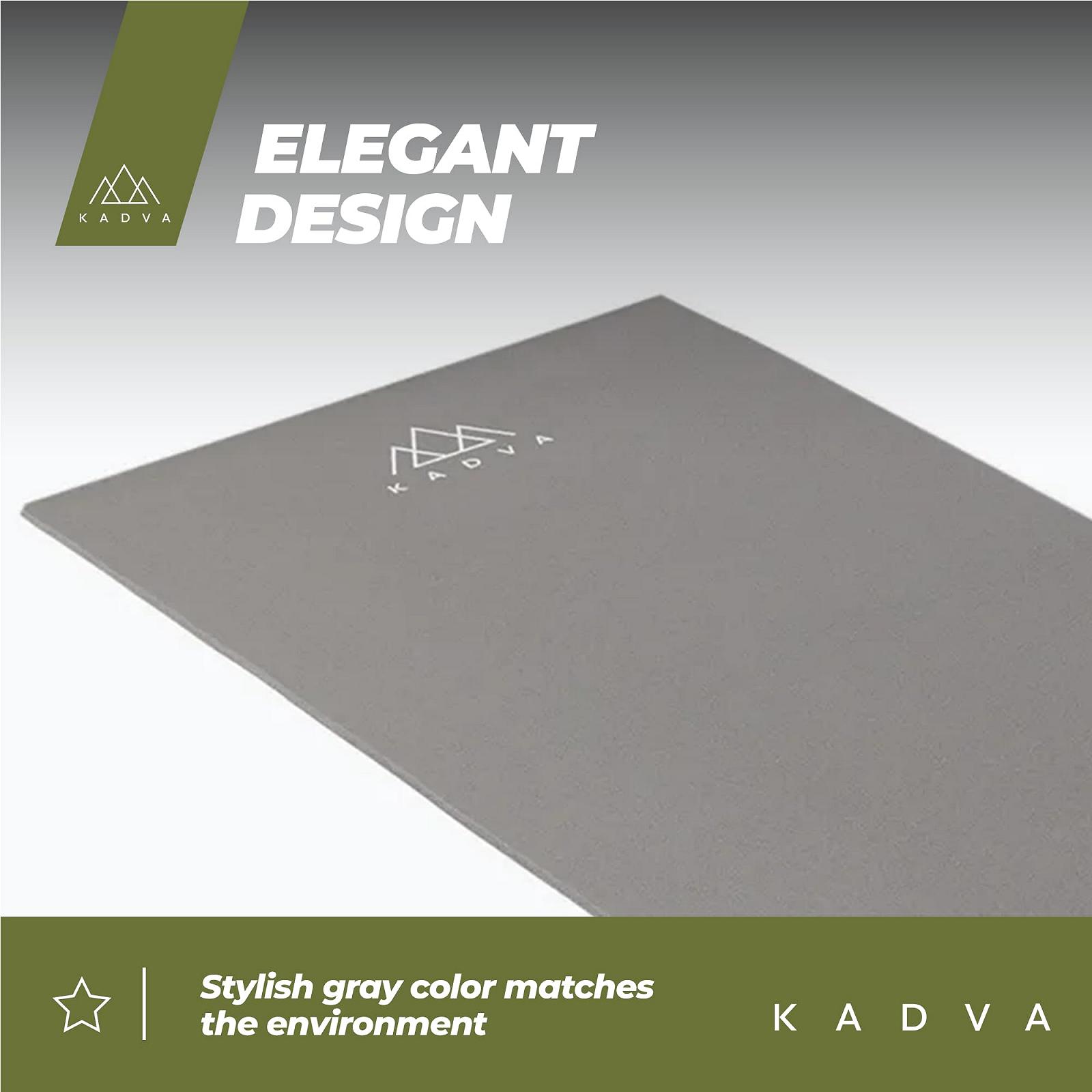 Килимок KADVA Alumat Легкий Компактний 180 x 50 x 0,5 см Сірий, фото №7 Килимок KADVA Alumat Легкий Компактний 180 x 50 x 0,5 см Сірий, фото №7