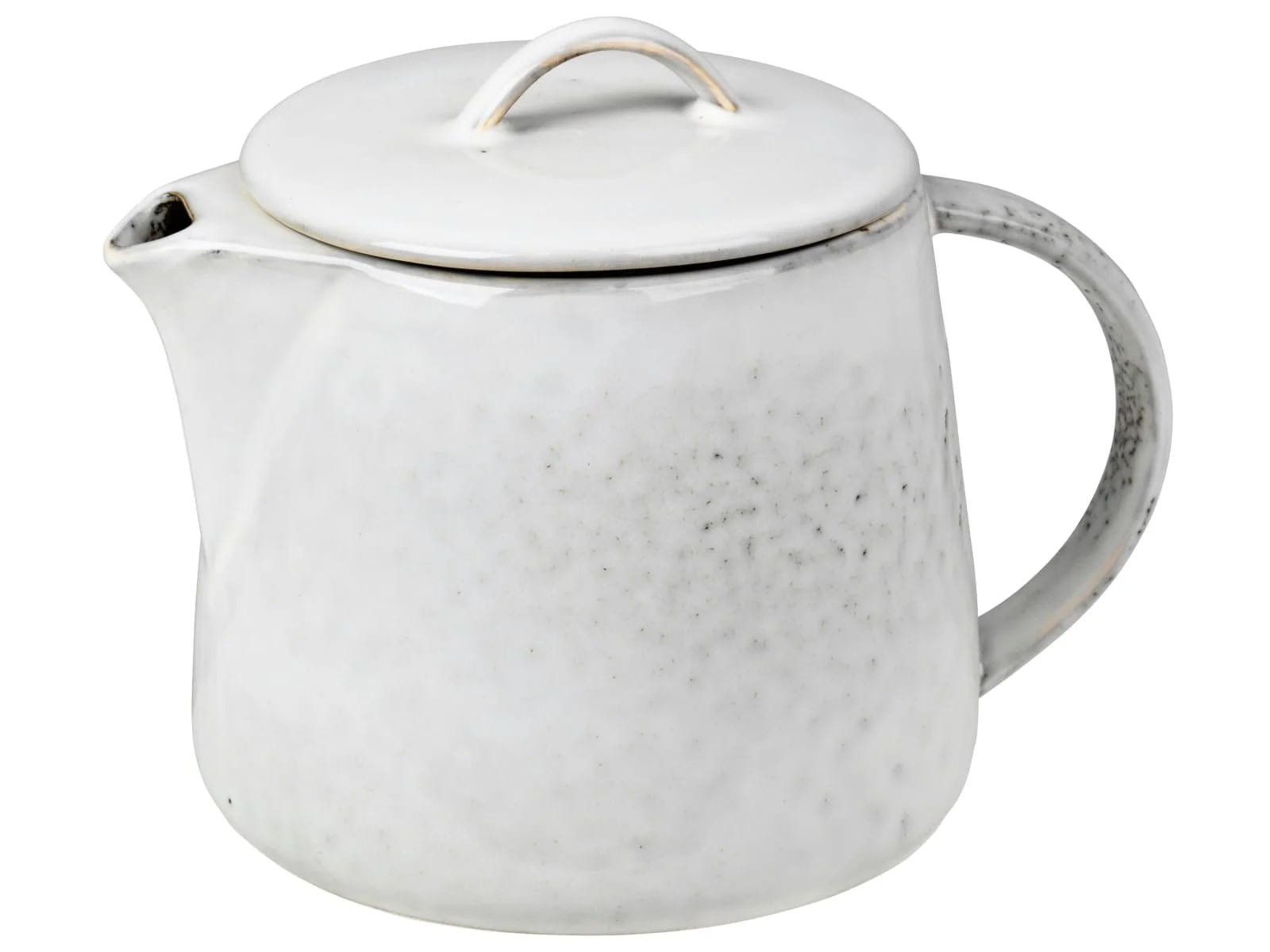 Чайник-заварник Broste Copenhagen Nordic Sand керамічний 11.6 см, кремовий, фото №1