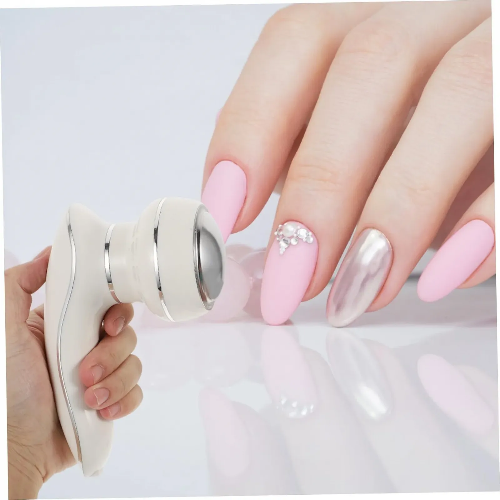 Электрический инструмент для педикюра Healvian, ABS, белый, фото №6 Электрический инструмент для педикюра Healvian, ABS, белый, фото №6