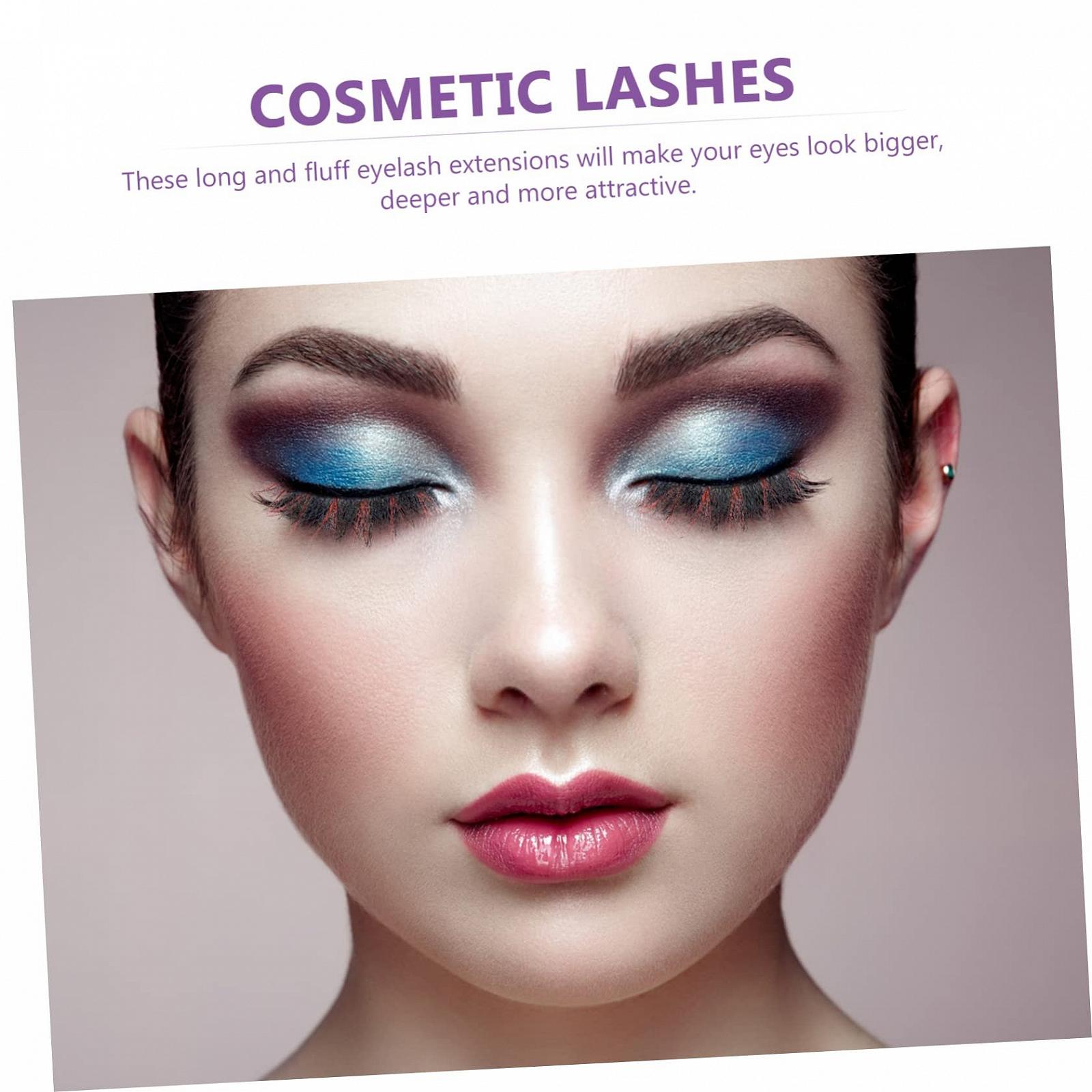 Штучні вії Angoily Фарбовані 8D 10 пар, фото №6 Штучні вії Angoily Фарбовані 8D 10 пар, фото №6