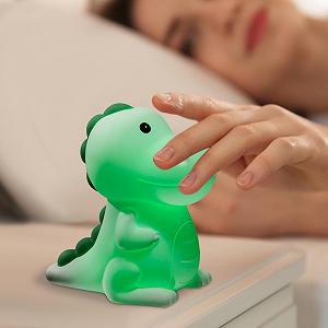 Лампа Bexdug Dinosaur | Силіконова нічна лампа для малюків, 7-кольорова нічна лампа, Кавайна силіконова лампа ціна на synthetic.ua - Фото 1 Лампа Bexdug Dinosaur | Силіконова нічна лампа для малюків, 7-кольорова нічна лампа, Кавайна силіконова лампа synthetic.ua - Фото 1