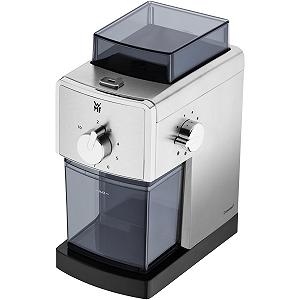 Электрическая кофемолка WMF Stelio Edition, стальные диски, 17 уровней помола, 2-10 чашек, для фильтр-кофе или френч-пресса, 110 Вт - Фото 1