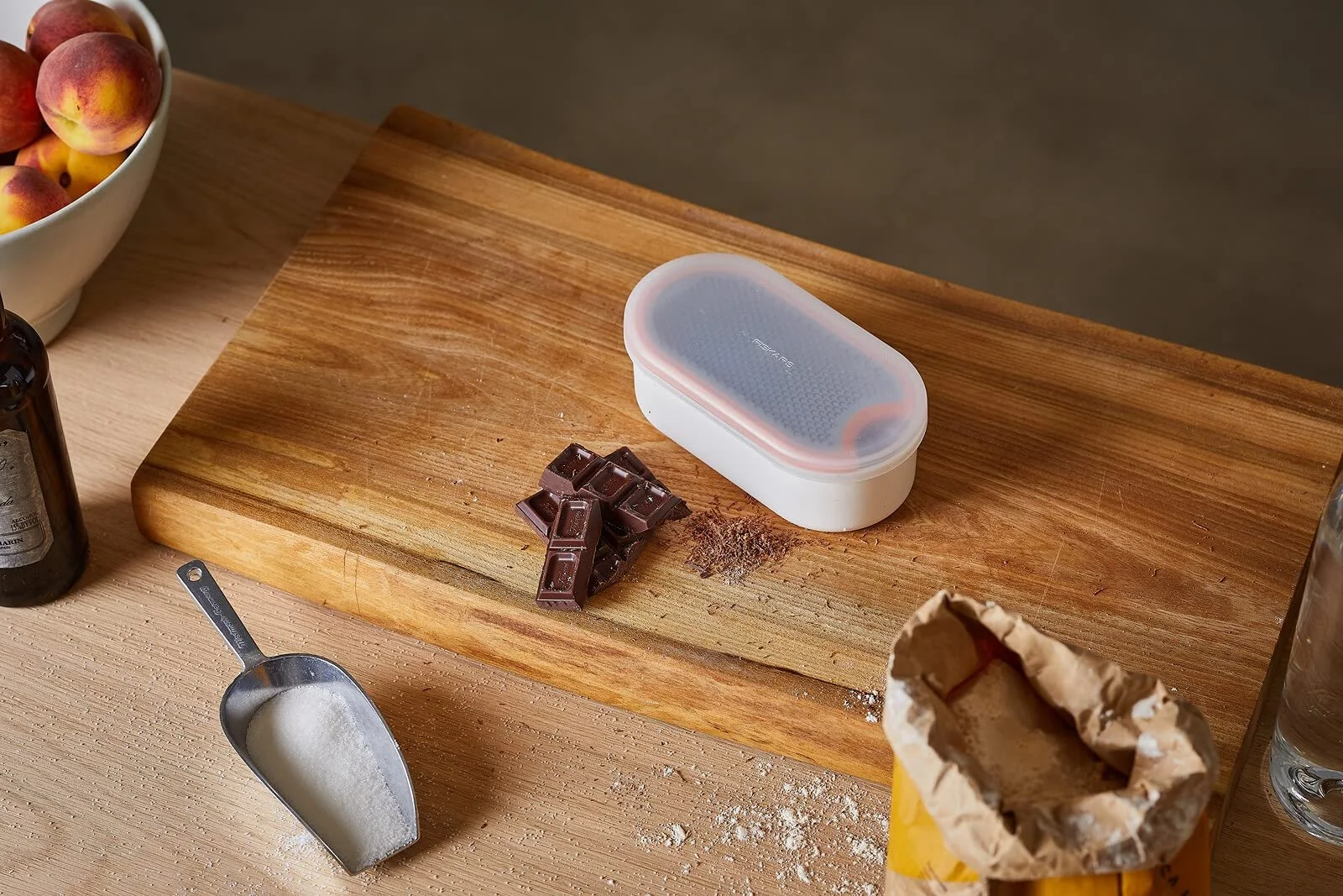 Тертка Fiskars Box, з контейнером, Functional Form, фото №10