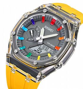 Годинник Skmei 2100YL Yellow SALE synthetic.ua - Фото 1
