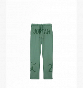 Штани Jordan x Nina Chanel Abney Fleece Pants Green Stone L synthetic.ua - Фото 1