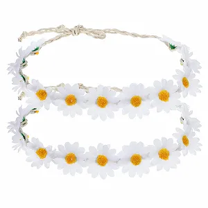 Вінок для волосся TIESOME з ромашками - Фото 1