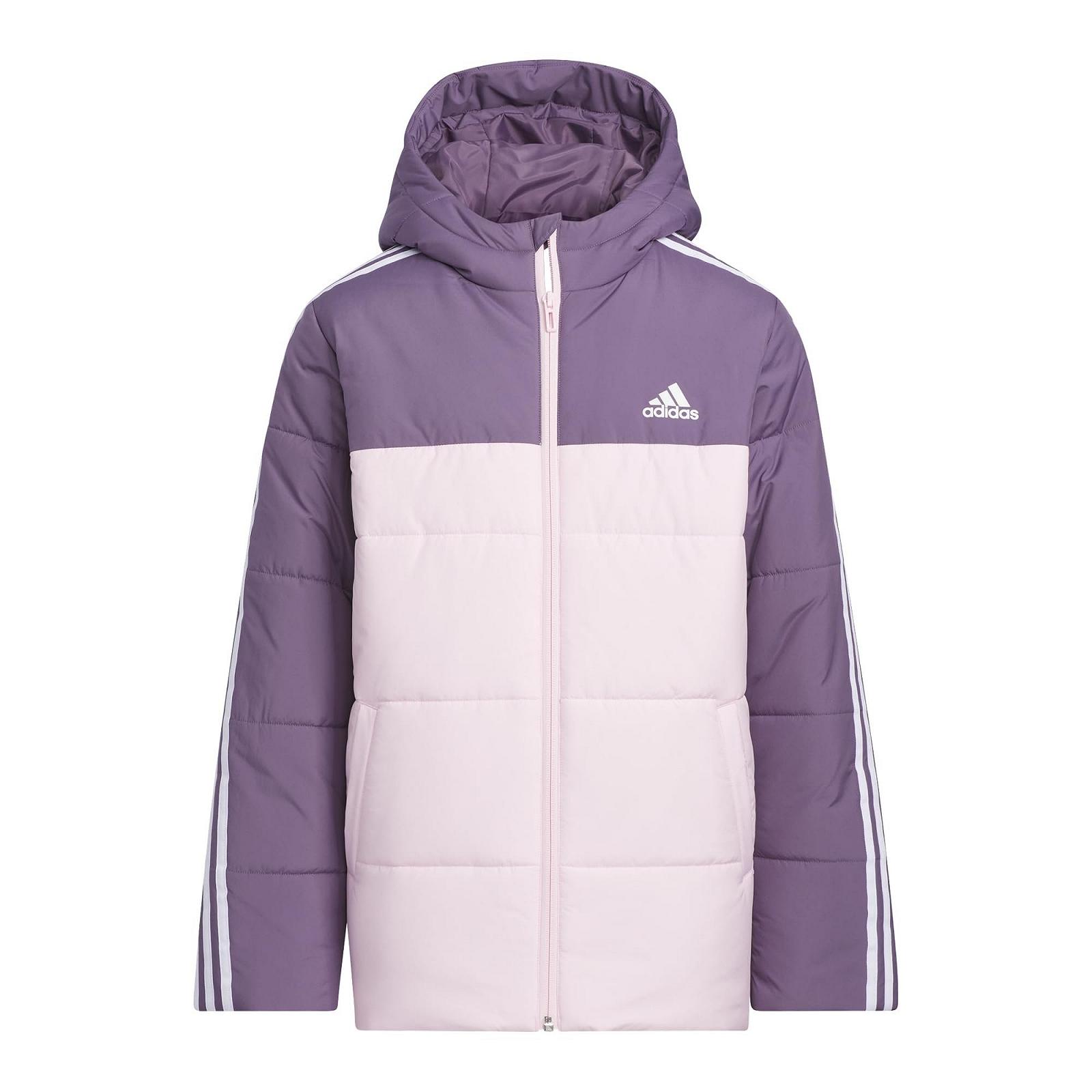 Куртка adidas Colorblocked Padded для дівчат, дитяча, середня вага, фото №1