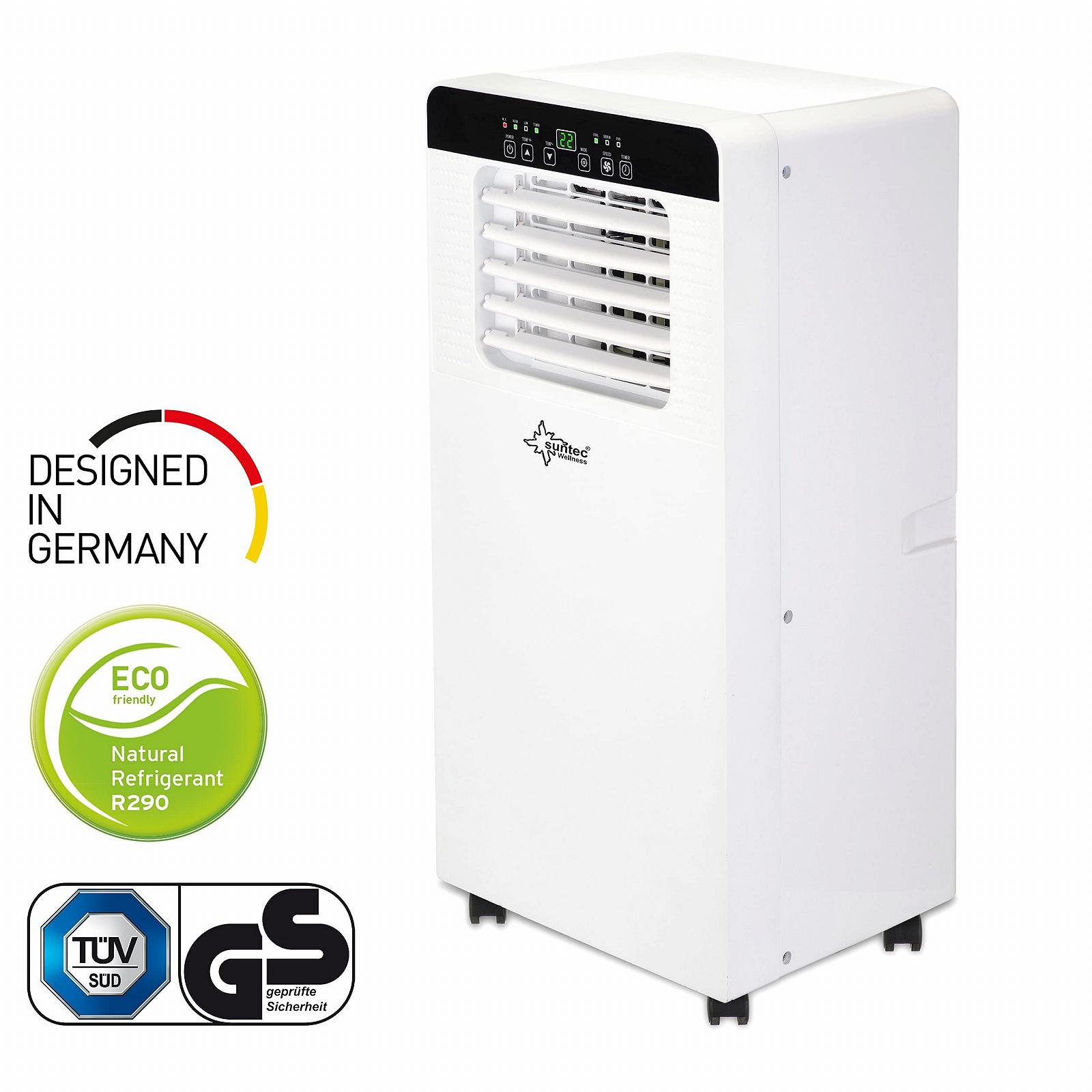 Мобільний локальний кондиціонер Suntec Motion 2.0 Eco R290 7,000 BTU/год Охолоджувач та осушувач Білий, фото №2